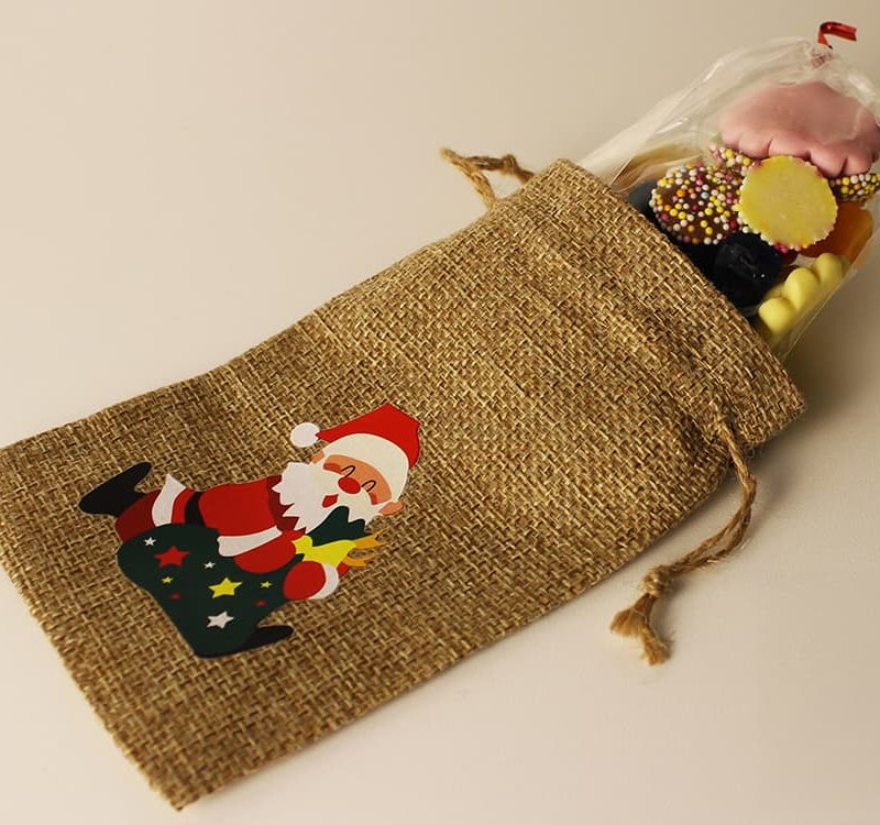 Christmas Hessian Sack