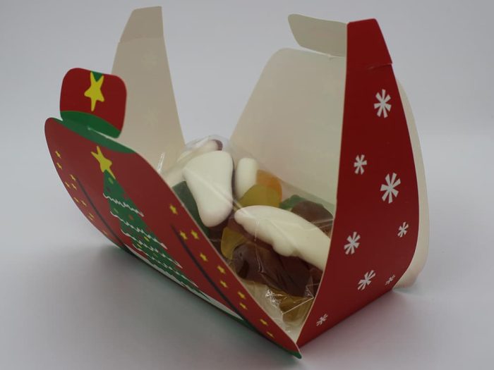 Christmas Jumper Sweet Box Opened