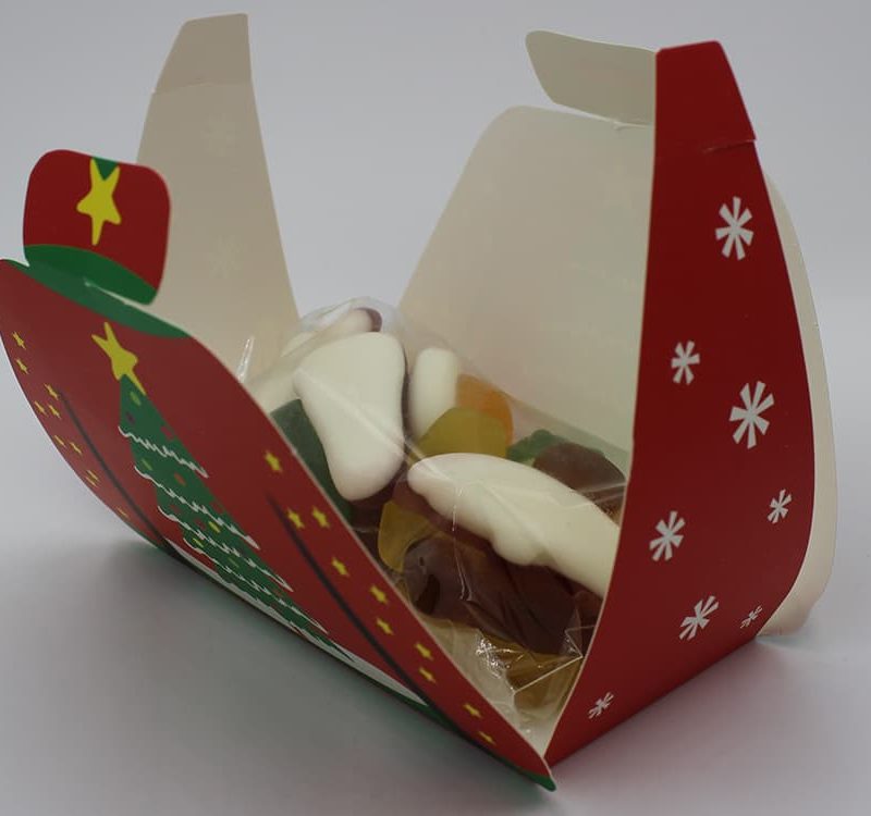 Christmas Jumper Sweet Box Opened