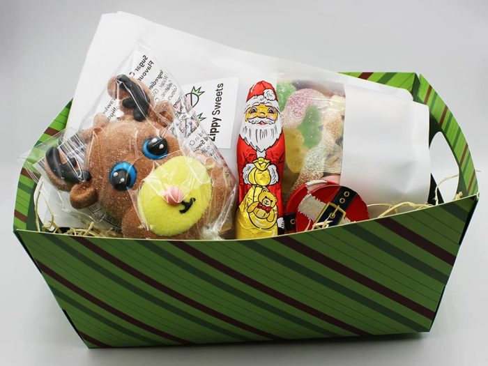 Green Christmas Sweet Hamper