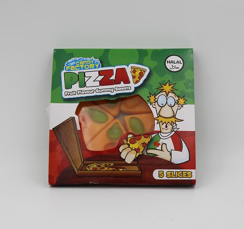 Crazy Candy Factory Pizza Slices
