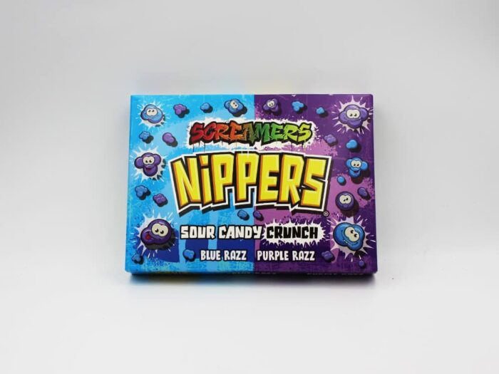 Zed Candy Razz Zed Candy Nippers Blue & Purple Razz Box - Zippy Sweets