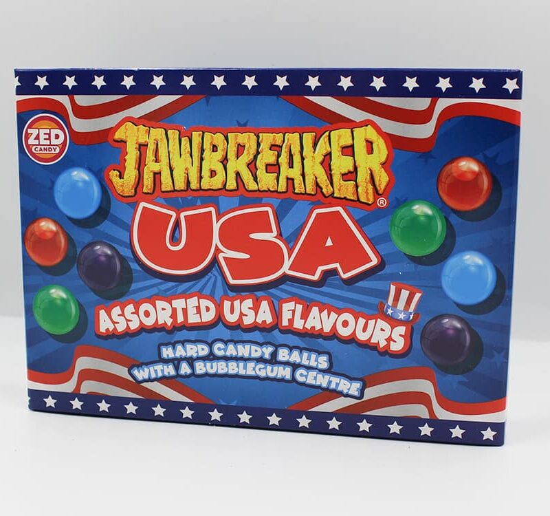 Zed Candy Jawbreakers Assorted USA Flavours Box